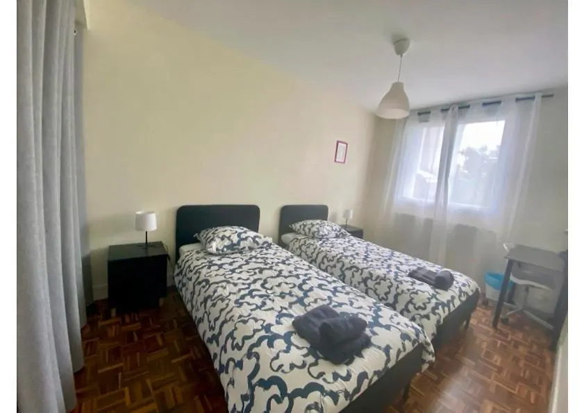 Appartamento Beau T3 A Proximite Du Centre, 2 Ch, 3 Lits Brest